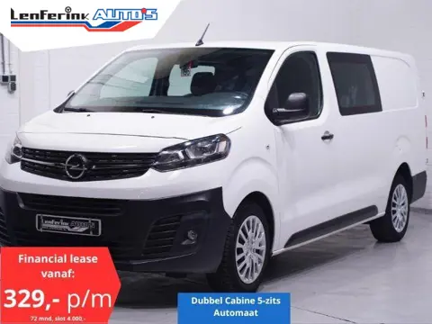 Opel Vivaro 2.0 CDTI 122 pk L3 Dubbel Cabine Automaat Airco Cruise Control, Dodehoek Assist, PDC V+A