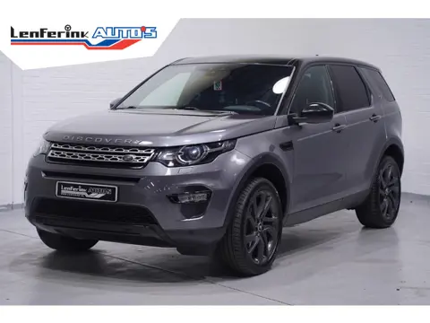Land Rover Discovery Sport 2.0 TD4 150 pk Grijs Kenteken 2-Zits Navi, Camera, Leder Zwart, 20" LMV, 