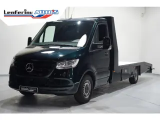 Mercedes-Benz Sprinter 316 CDI 163 pk Autotransporter Luchtvering Trekhaak 3.500 kg, Bumper in Kleur
