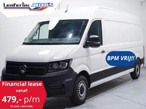 Volkswagen Crafter 2.0 TDI 140 pk L4H3 DSG Automaat Airco, PDC V+A Cruise Control, Bluetooth, 3-Zits