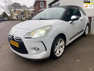 Citroen DS3 1.6 So Chic/Navi/Ledr/Climate-c/Cruise-c/Led/Stoel verwarming/Pdc