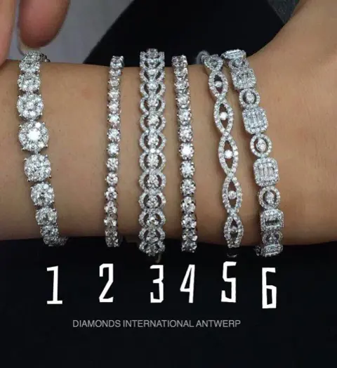 Dazzling Women Diamond Bracelet Antwerp