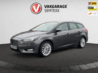 Ford Focus Wagon 1.5 Titanium | Org. NL | All-Season | Navi | Clima | Lederen Bekleding | PDC Achter