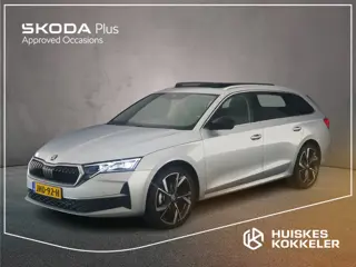 Skoda Octavia Combi Business Edition Plus 1.5 eTSI 115pk DSG Automaat Trekhaak, Panoramadak, Adaptiv