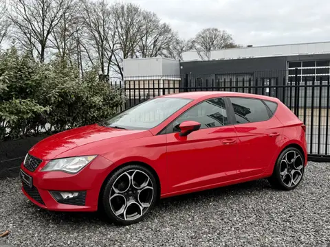 SEAT Leon 1.4 TSI FR Navi|Cruis|H-Leer 140PK Rood!