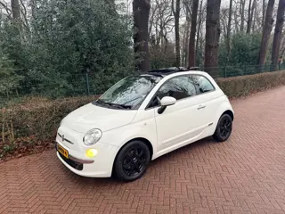 Fiat 500 0.9 TwinAir Automaat Opendak-Leder-Xenon-Clima