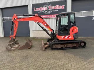 Kubota U48-4 Mini excavator, 3 buckets, 2015 year !!