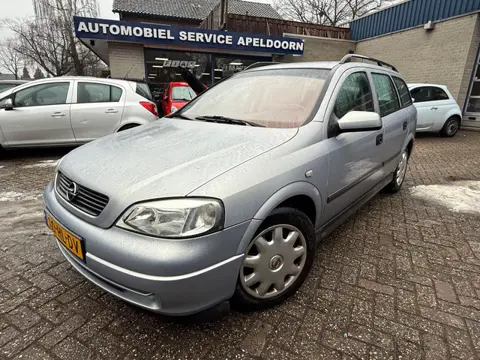 Opel Astra Wagon 1.6-16V Comfort AUTOMAAT *MOTOR PROBL. *APK*AIRCO*ELEKTR. RAMEN*TREKHAAK*STUURBEKR.
