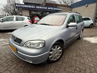Opel Astra Wagon 1.6-16V Comfort AUTOMAAT *MOTOR PROBL. *APK*AIRCO*ELEKTR. RAMEN*TREKHAAK*STUURBEKR.