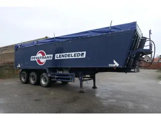 Stas SA339K | Tipper/Kipper | BPW Axles | 2001 | Drum Brakes | Toolbox | Belgium Trailer