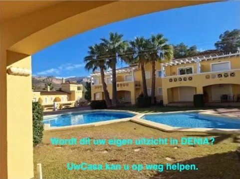 Uw eigen Appartement in DENIA beneden bij zwembad en