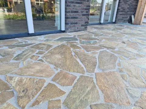 Griekse flagstones Kavala Brown