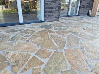 Griekse flagstones Kavala Brown