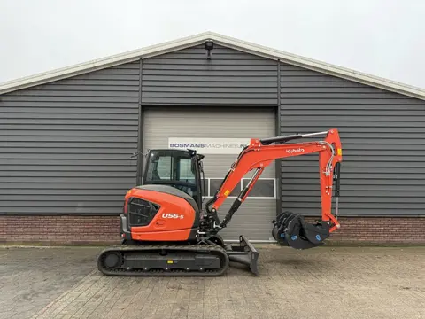 Kubota U56-5 minigraver NIEUW incl CW10 + 3 bakken