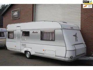 Lmc 555K1 GARANTIE!!! Enkele Bedden Rondzit Voortent Kachel Boiler Vast Toilet 4Persoons