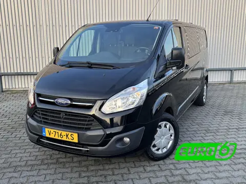 Ford Transit Custom 2.0 L2H1 DC 6PERS*AUTOM.*A/C*CRUISE*NAVI*HAAK*CAM*