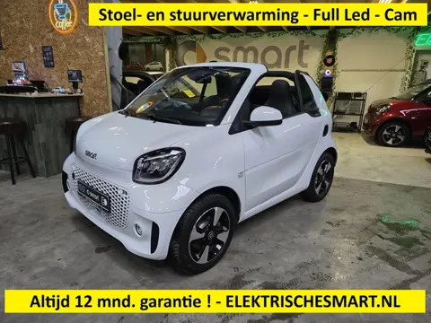 Smart Fortwo cabrio EQ Comfort - stoel- en stuurverwarming - Full Led - 12 mnd. garantie - 3 fase sn
