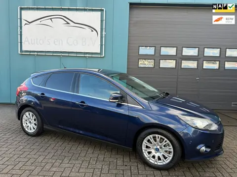 Ford Focus 1.6 EcoBoost 150 pk Titanium 5-deurs Clima Cruise Navigatie Parkpilot 16"Lm velgen NL Aut