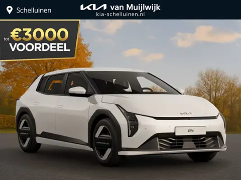 Kia EV4 Plus 58.3 kWh Nu €3.000,- voordeel! Nu tijdelijk extra scherp geprijsd!
