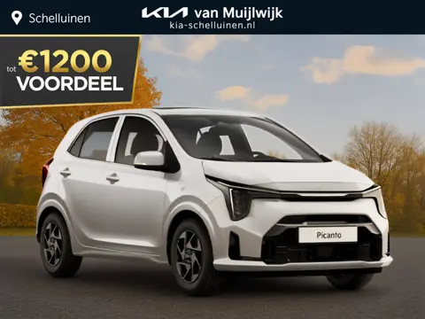 Kia Picanto 1.0 GDi DynamicPlusLine Nu €1.200,- voordeel! Nu tijdelijk extra scherp geprijsd!