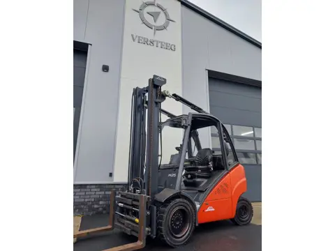 Linde H25D met vorkenversteller