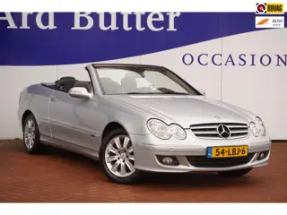 Mercedes-Benz CLK-klasse Cabrio 200 K. Elegance / LAGE KMSTAND / PDC / Volleder / Stoelverkoel-verwa