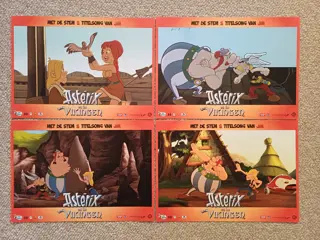 ASTERIX EN DE VIKINGEN lobbycard set.