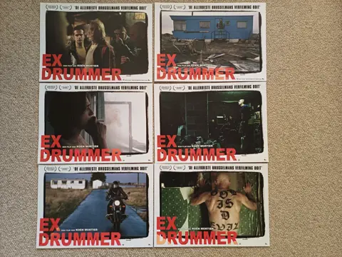 EX DRUMMER lobbycard set.