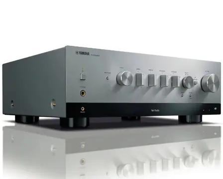 Yamaha R-N1000A stereo versterker zilver