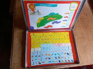 Magnetische Rekendoos - blik. 4+