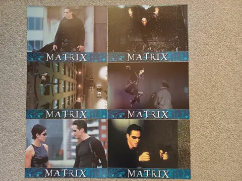 THE MATRIX SPAANSE lobbycard set.