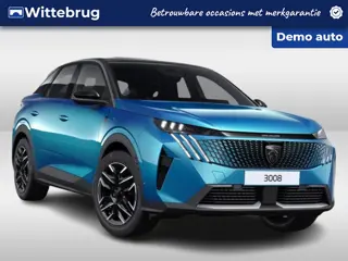 Peugeot 3008 1.2 Hybrid 145 GT Exclusive | Leder/Alcantara | Panoramadak | 360 Vision Pack