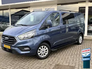 Ford Transit Custom 300 2.0 TDCI 170pk L2H1 Limited DC | Automaat | Navi | Carplay/Android | PDC inc