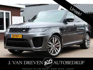 Land Rover Range Rover Sport 5.0 V8 SC SVR 576 PK ! Facelift ! Carbon ! Pano, Cruis, Airco, Stoelver