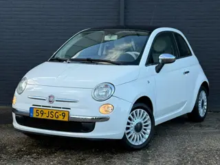 Fiat 500 1.2 Lounge AIRCO | ELEK RAMEN | PANO | AUTOMAAT | NWE APK