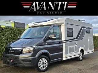 Knaus VAN TI 640 MEG VANSATION 140 PK SLECHTS 15.547 KM !! LUCHTVERING SOLAR TV + SATELLIET LENGTEBE