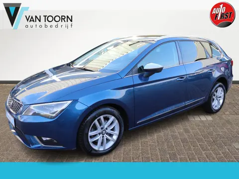 SEAT Leon ST 1.4 EcoTSI Style Connect Automaat. Panoramadak, leder, afn. trekhaak.