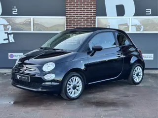 Fiat 500C 0.9 TwinAir Turbo Popstar | NAP | Vol Leer! | Cruise | Allseason banden | Rijklaar + Nieuw
