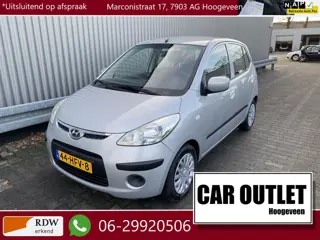 Hyundai i10 1.1 Dynamic Cool AUTOMAAT, 103Dkm.NAP, A/C, Trekhaak & Nieuwe APK – Inruil Mogelijk –