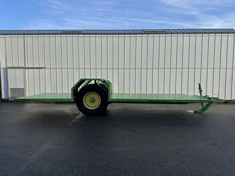 Doornbos trailer/oogstwagen voor 6 koolkisten