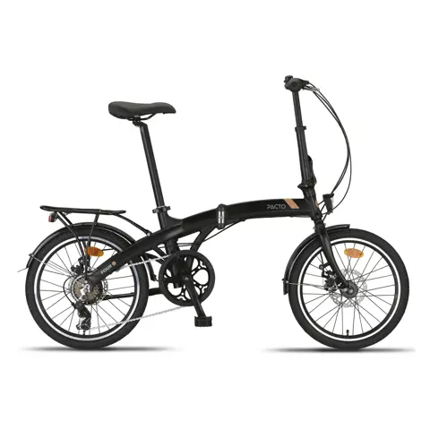 Pacto Four S Vouwfiets Zwart