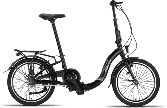 Pacto Seven Vouwfiets Zwart Nexus 7