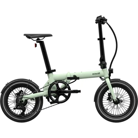Eovolt elektrische vouwfiets Morning 16 v3 groen