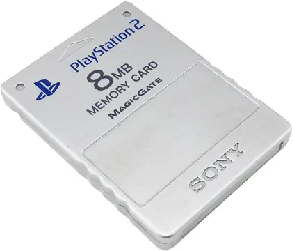 Sony PS2 Memory Card (Silver)