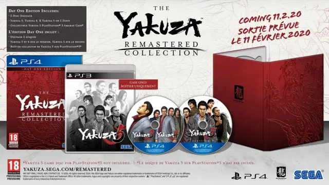 The Yakuza Remastered Collection Limited Day One Edition