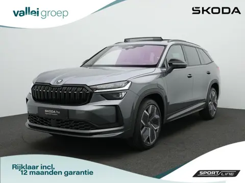 Skoda Kodiaq 1.5 TSI iV 204 pk DSG Sportline | Panoramadak | Geheugenstoelen | Adaptief onderstel | 
