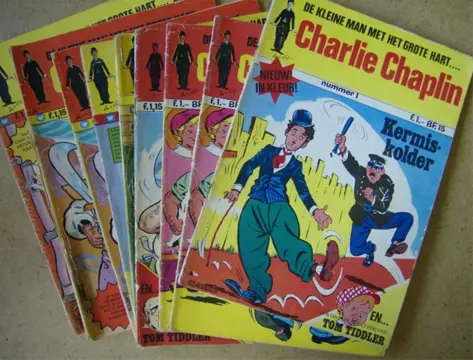 Charlie chaplin comics adv. 732