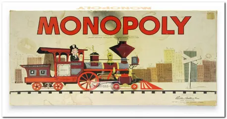 Monopoly (1957) - Parker Brothers - Engelstalige versie
