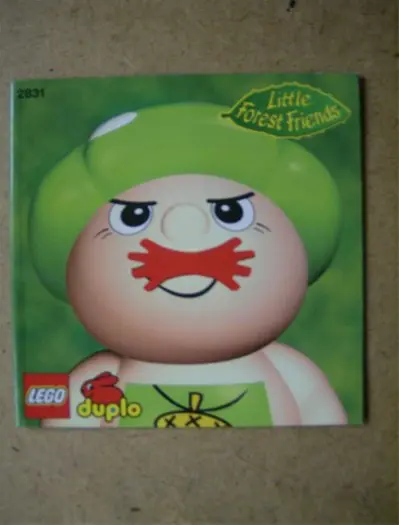 Lego duplo miniboekje adv. 847