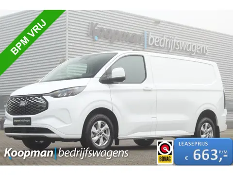 Ford E-Transit Custom 320 L1H1 Limited | 65kWh | 160kW/218pk | Trekhaak 2300kg | Camera | Carplay/An